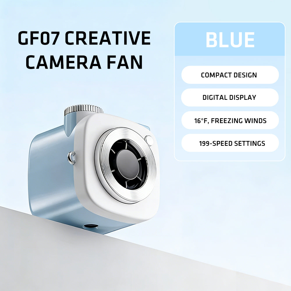 EHL Camera Tripod Fan | Flexible Stand, 199 Wind Settings