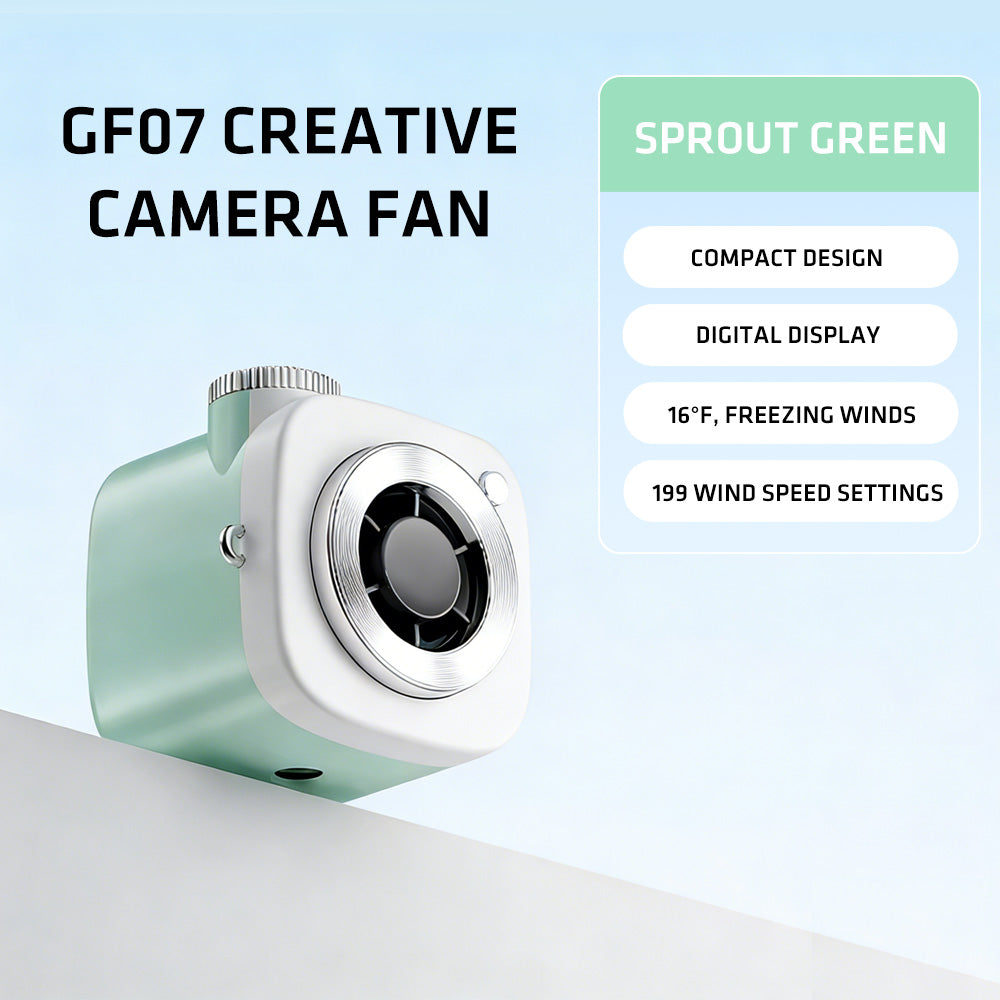 EHL Camera Tripod Fan | Flexible Stand, 199 Wind Settings